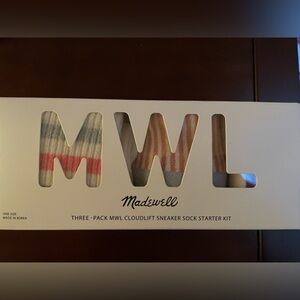 Madewell - Three-Pack MWL Cloudlift Sneaker Sock Starter Kit